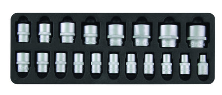 Doppen los 1/2'' 19 delig sae - Weldingshop