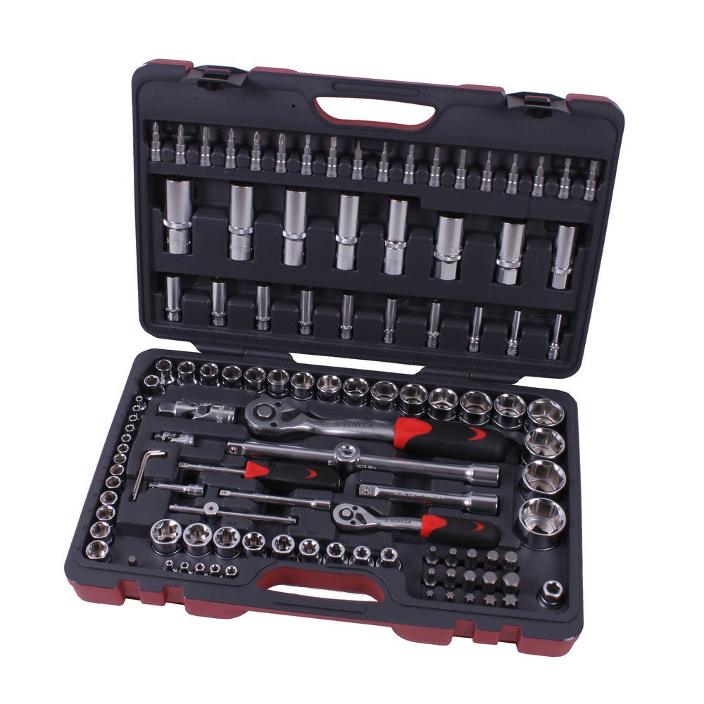 Doppendoos 1/4''&1/2'' 114 dlg - Weldingshop