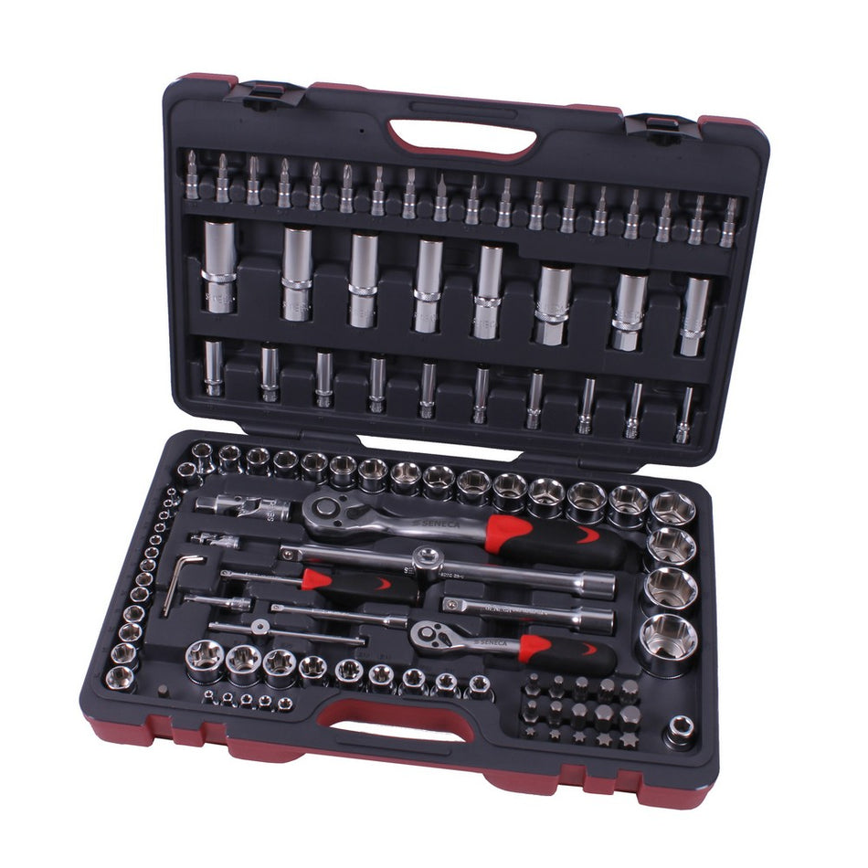 Doppendoos 1/4''&1/2'' 114 dlg - Weldingshop