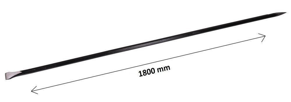 Stootijzer breekijzer 1800mm - Weldingshop