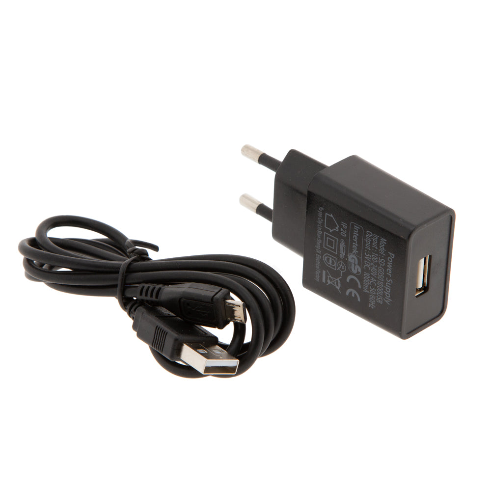 Oplader + USB kabel voor werklampen WL04WB en LB05BAL - Weldingshop