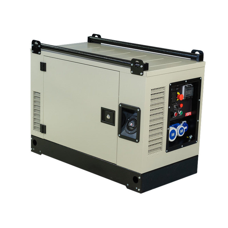 Benzine generator geluidsgedempt 6,2kW Honda motor GX390 - Weldingshop