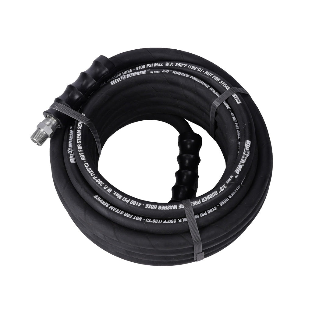 Blushield Rubber hogedrukreiniger slang aramide gevlochten 10mm x 20mtr - Weldingshop