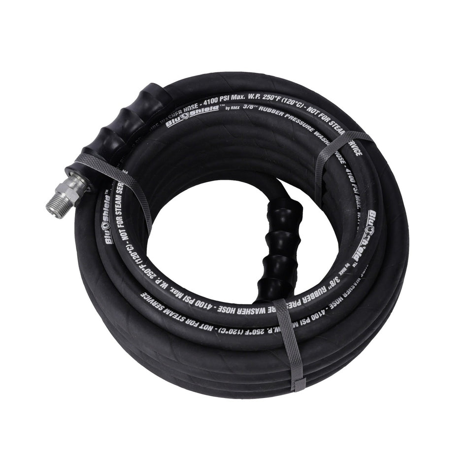Blushield Rubber hogedrukreiniger slang aramide gevlochten 10mm x 20mtr - Weldingshop