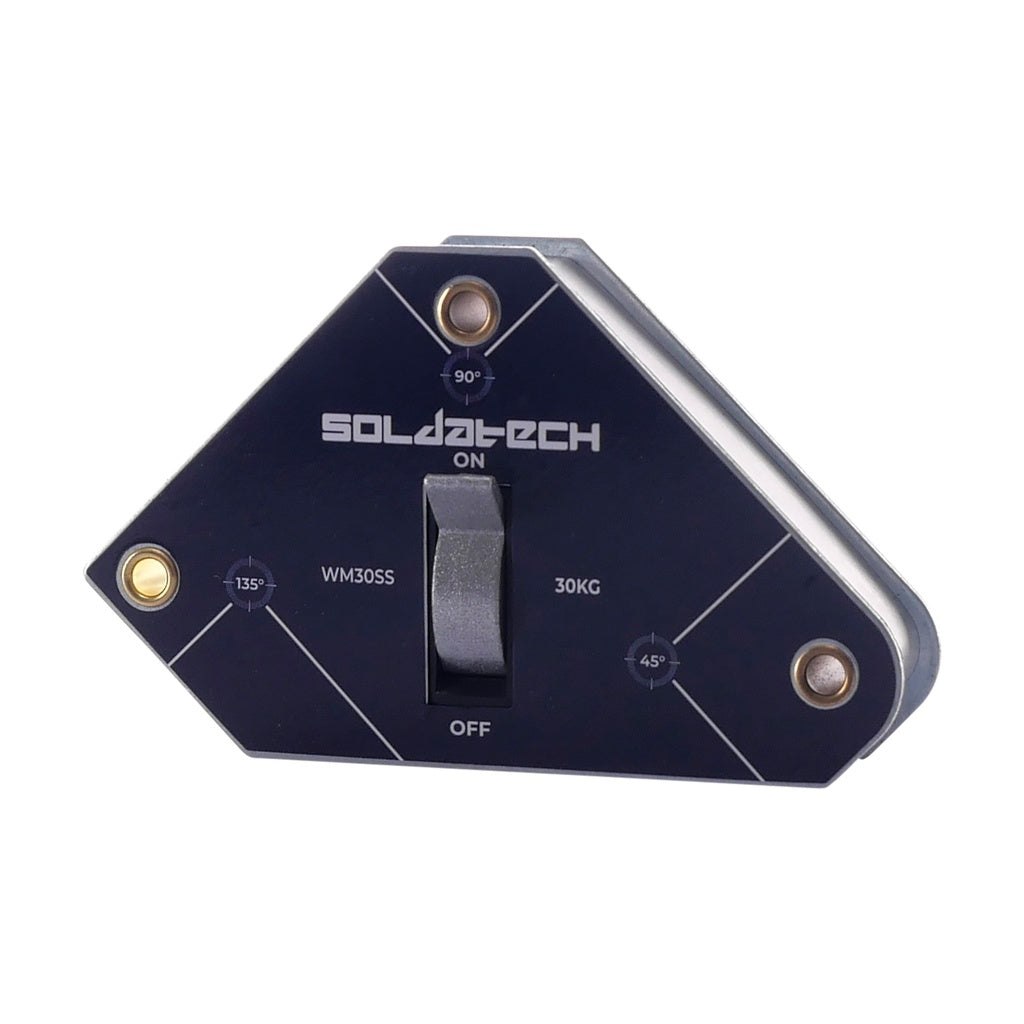 Lasmagneet schakelbaar driehoek 30kg - Weldingshop