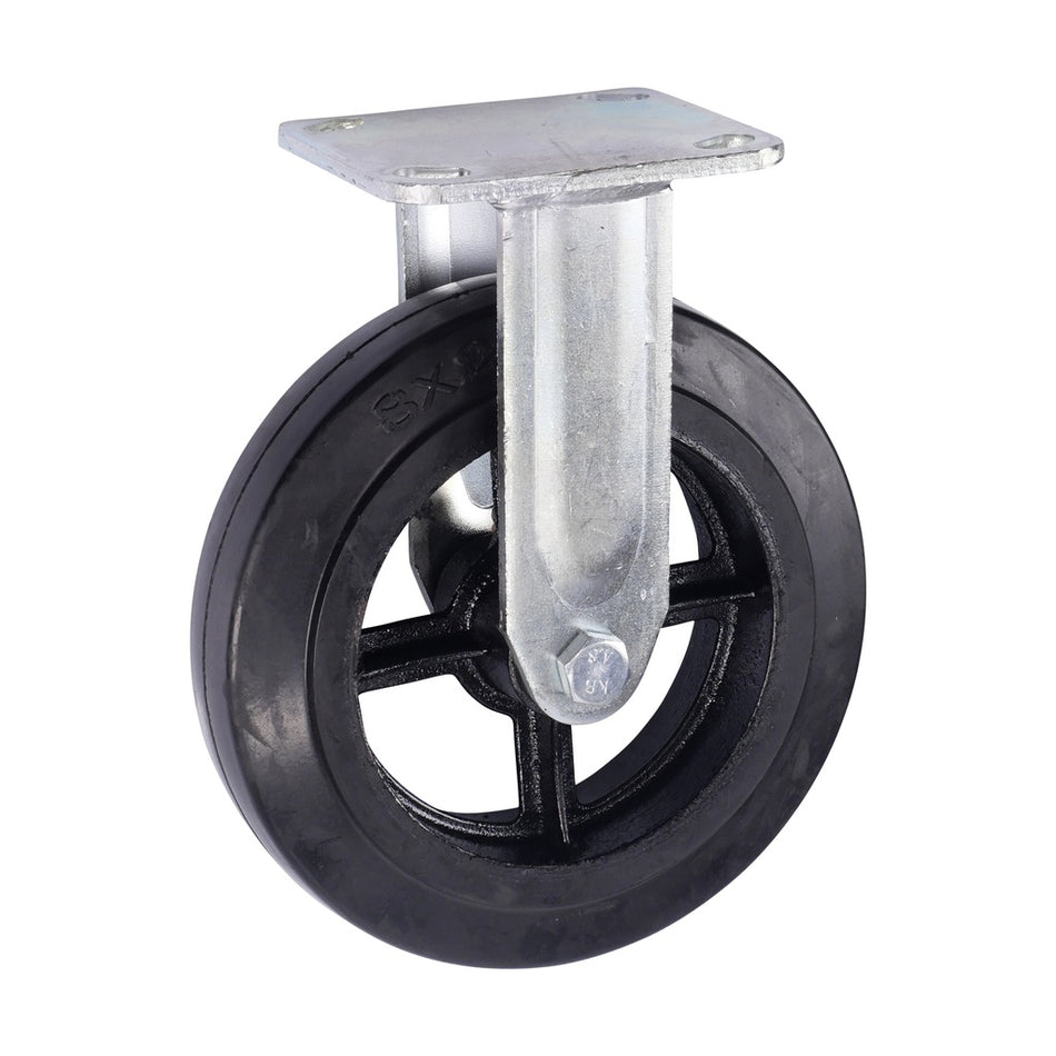 Bokwiel 200 x 50mm rubber - Weldingshop