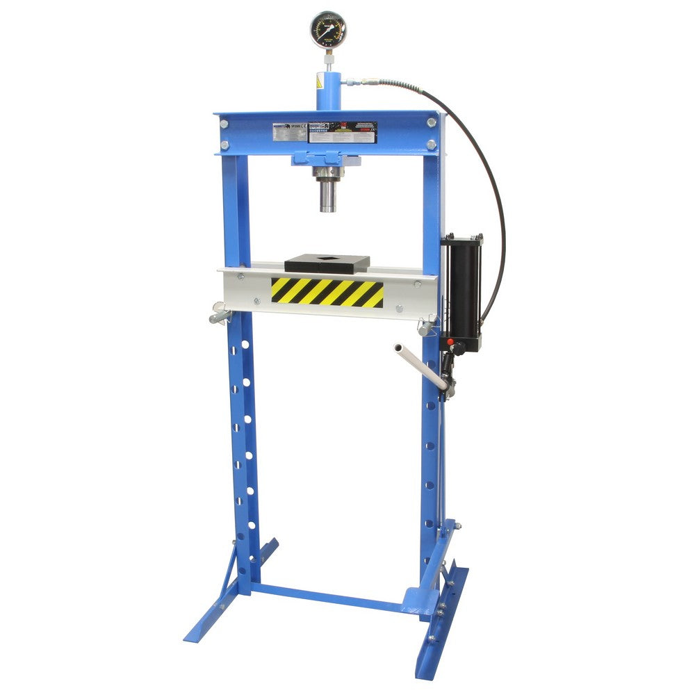 Werkplaatspers met voetpedaal 20 ton - Weldingshop