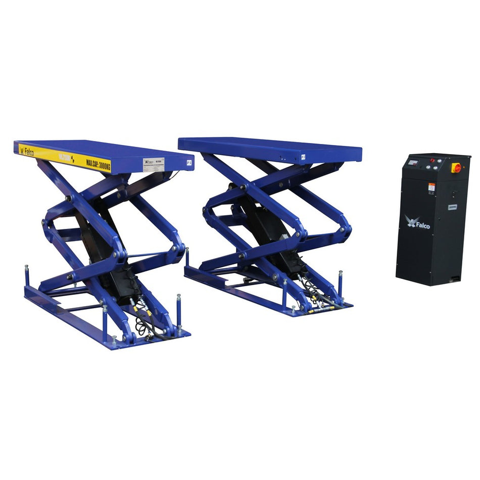 Dubbele schaarlift inbouw 3000kg 400V - Weldingshop
