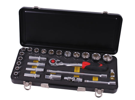 Doppendoos 1/2'' 26 delig foam - Weldingshop