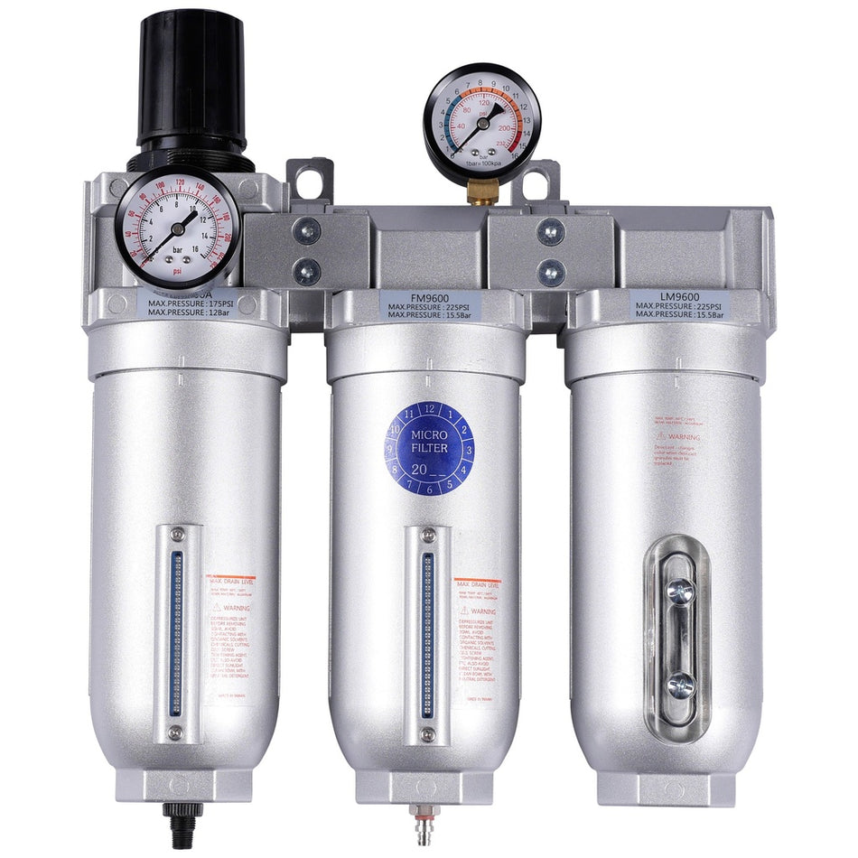 3-Stage lucht filter droger systeem 1/2'' - Weldingshop
