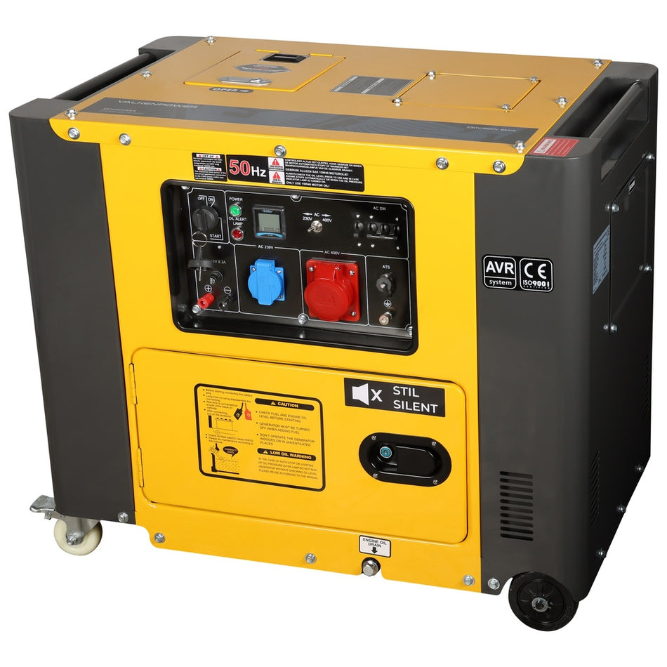 Dieselgenerator 5kW geluidsgedempt - Weldingshop
