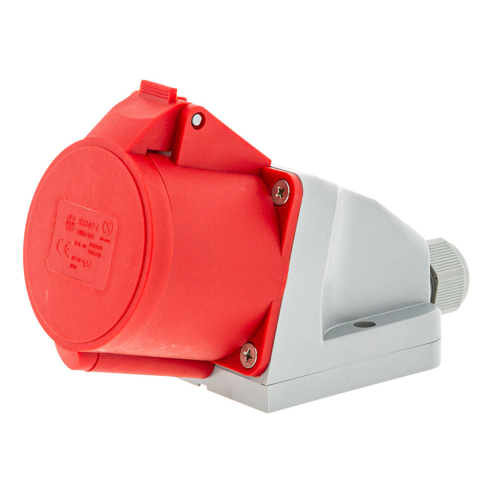 CEE wandcontactdoos 5 polig 32A - Weldingshop