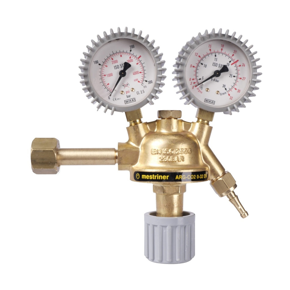 Reduceerventiel argon menggas CO2 230 bar - Weldingshop