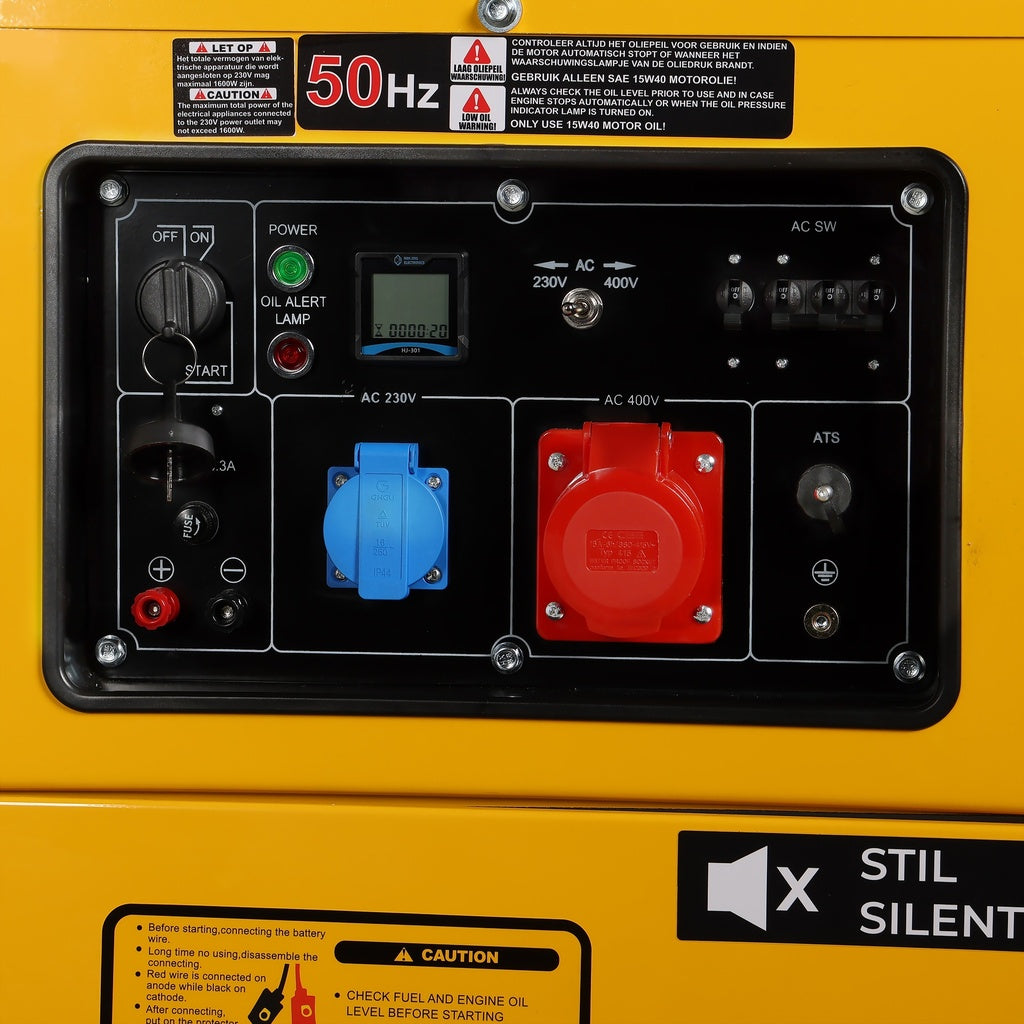 Dieselgenerator 5kW geluidsgedempt - Weldingshop