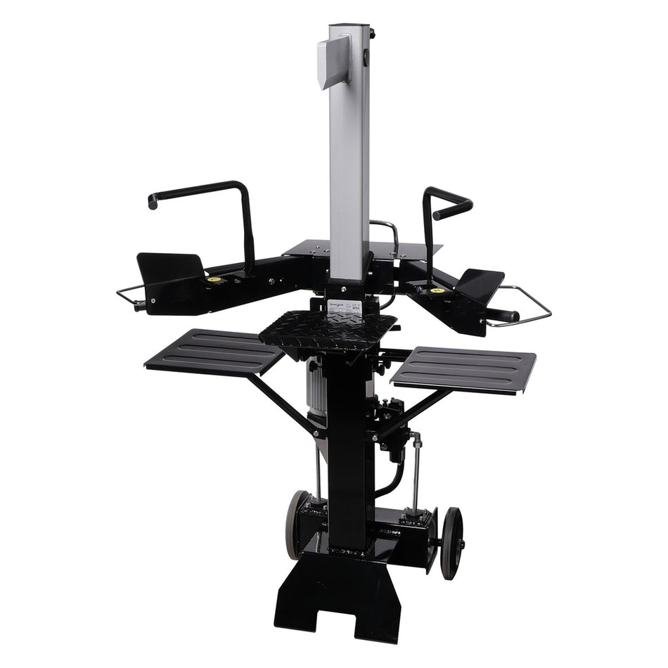 Houtklover 6 ton elektrisch verticaal - Weldingshop