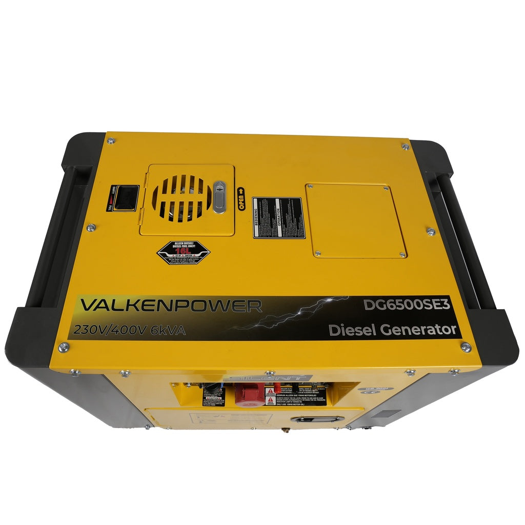 Dieselgenerator 5kW geluidsgedempt - Weldingshop