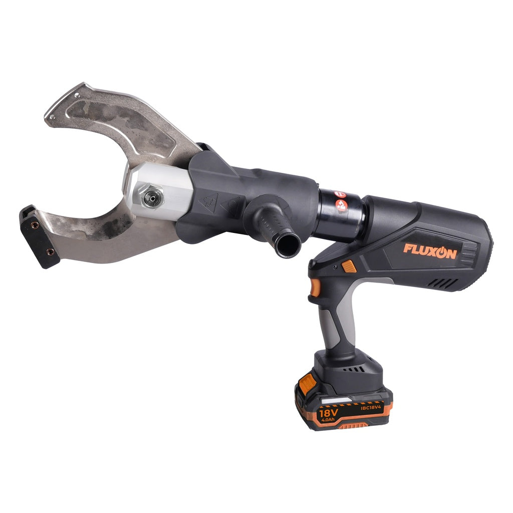 Kabelkniptang open set 2x 4.0Ah accu + oplader 105mm 120kN - Weldingshop