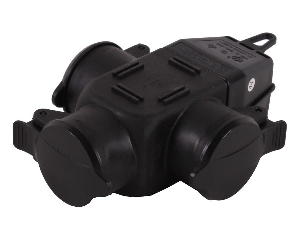 Verdeelstekker rubber 230V - Weldingshop