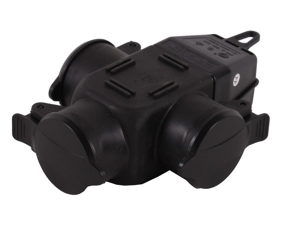 Verdeelstekker rubber 230V - Weldingshop