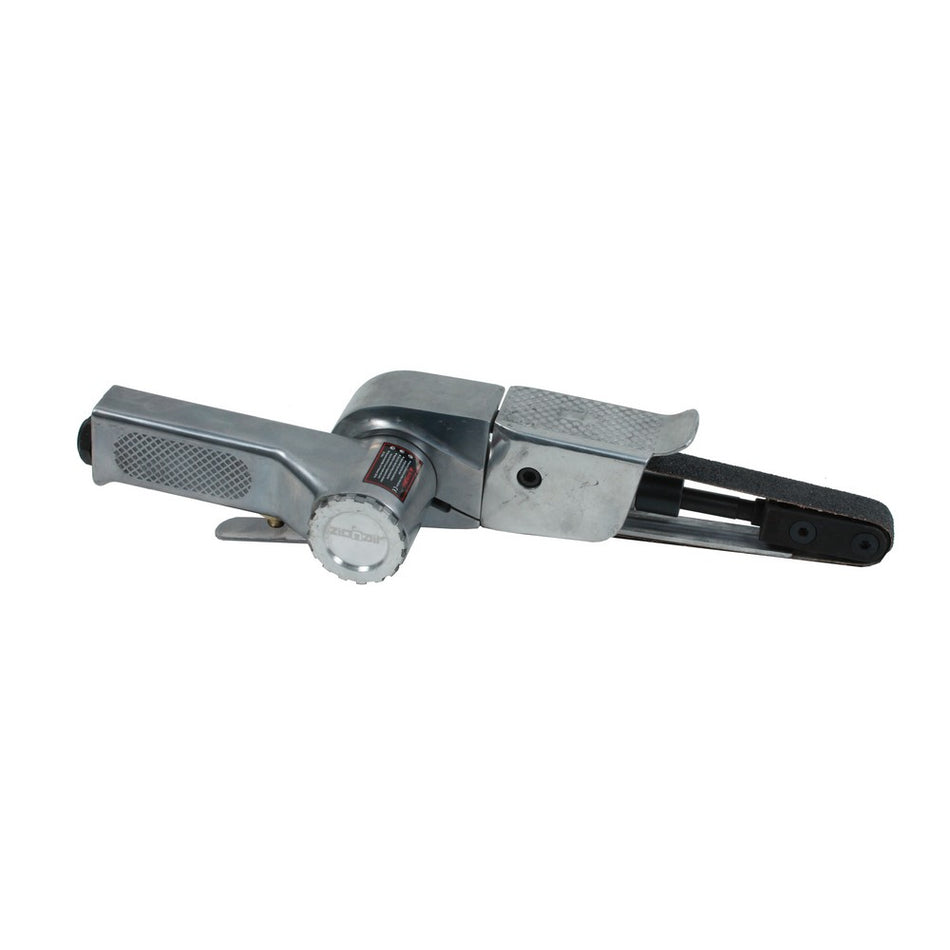 Bandschuurmachine op lucht 20mm breed - Weldingshop