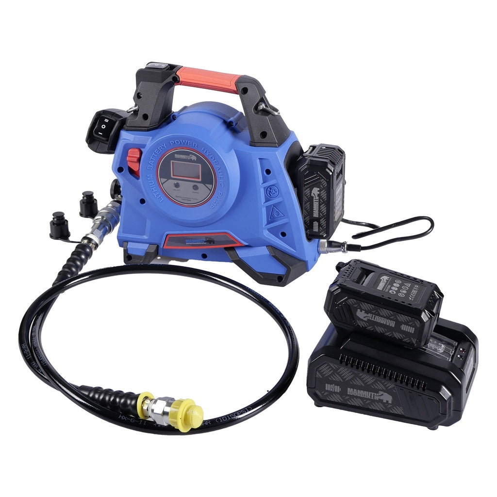 Hydraulische pomp op Accu 700 bar 700ml - Weldingshop