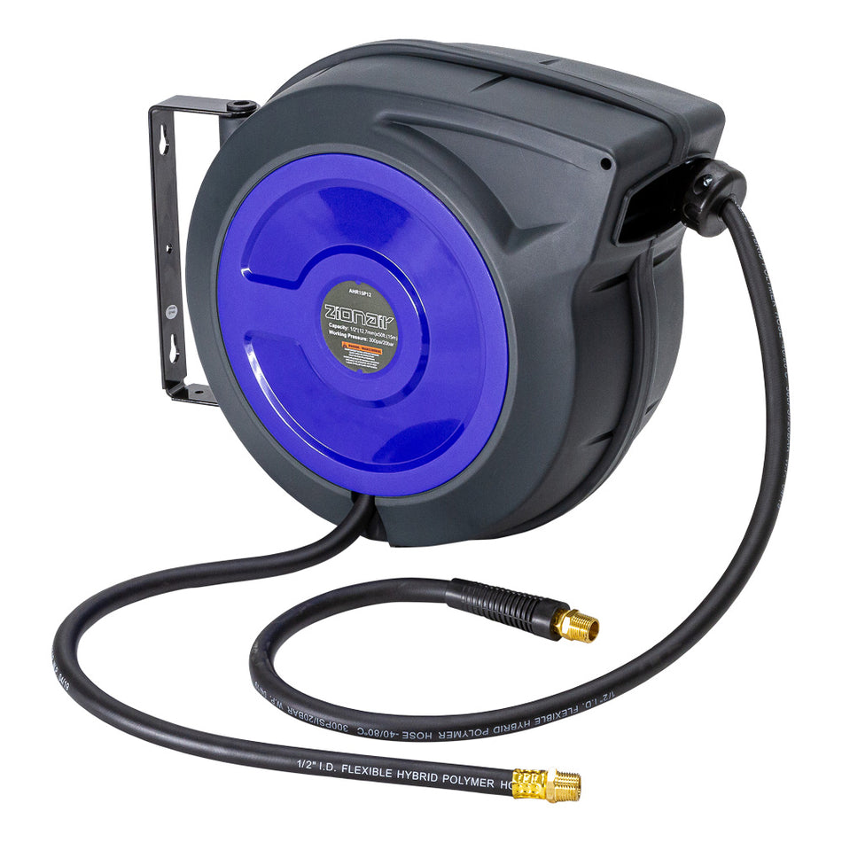 Luchthaspel automatisch polymer 1/2'' x 15m - Weldingshop