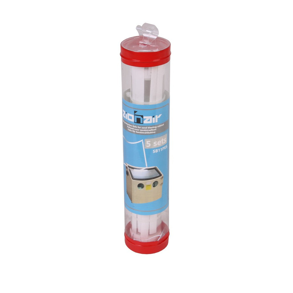 Folieset voor zandstraalkast 110L 5 delig - Weldingshop