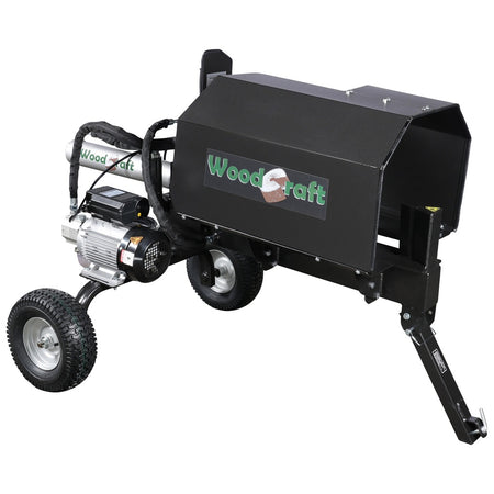 Woodcraft houtklover 12 ton elektrisch horizontaal
