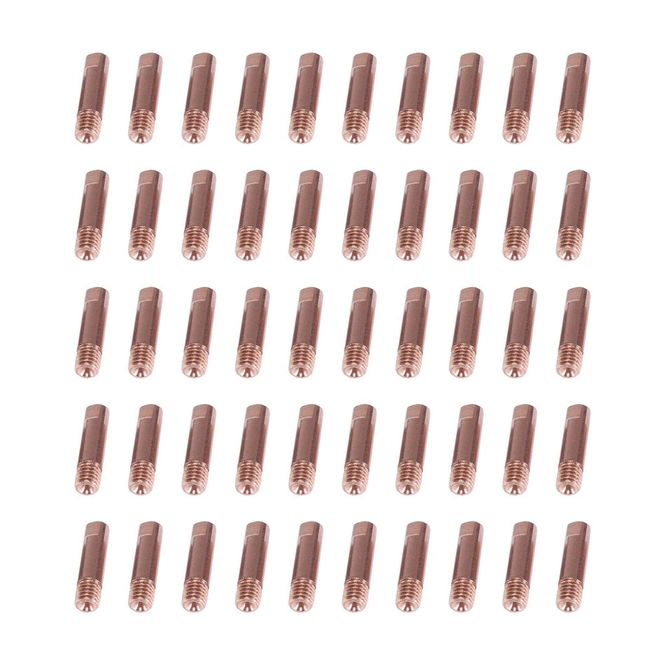 Contacttip M6 0,8mm 25mm 50 stuks - Weldingshop
