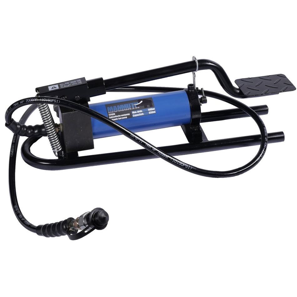 Hydraulische voetpomp 700 bar 850ml - Weldingshop