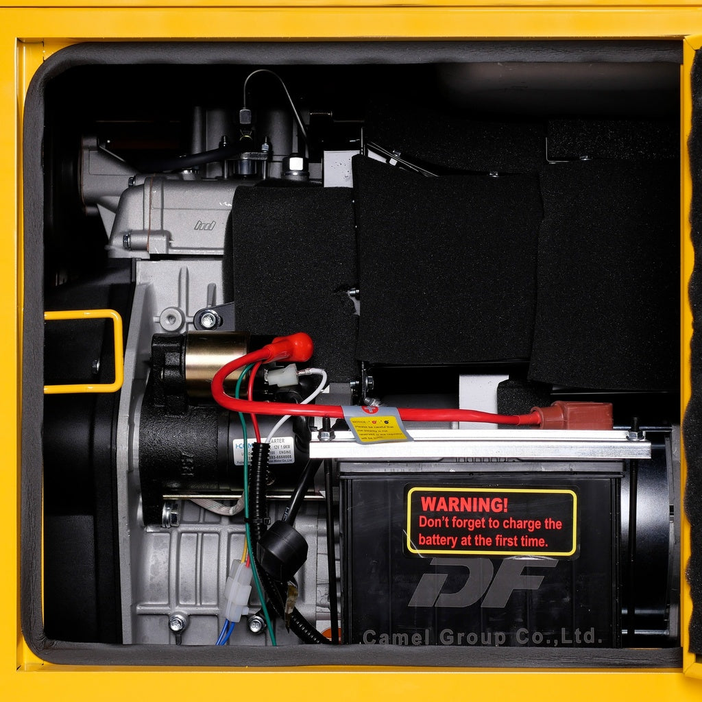 Dieselgenerator 8 kW geluidsgedempt - Weldingshop