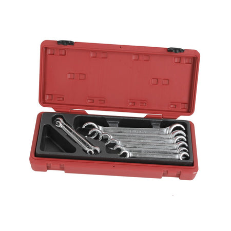 Open ringsleutelset 8 delig sae - Weldingshop
