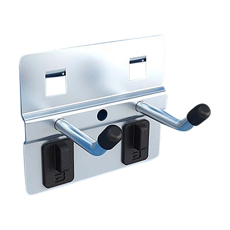 Gereedschapshaak dubbel kort 40mm - Weldingshop