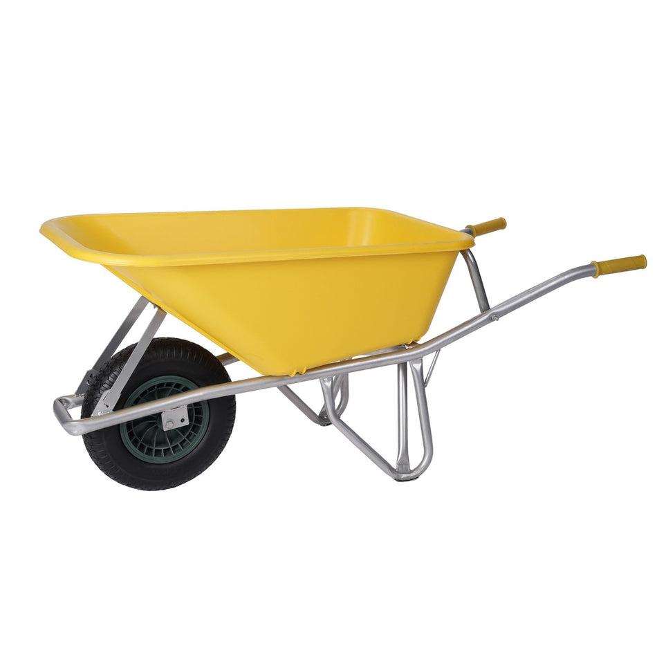 Kruiwagen kunststof met luchtwiel - Weldingshop