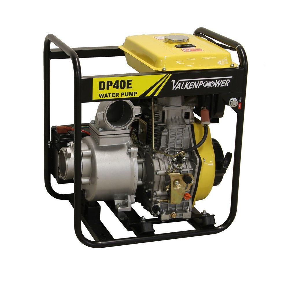 Diesel waterpomp 4'' 100mm elektrische start - Weldingshop