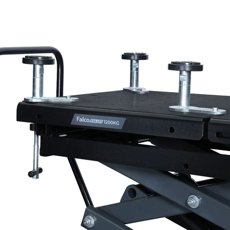Mobiele schaarheftafel voor accupakketten motoren en versnellingsbakken 230V 1200kg