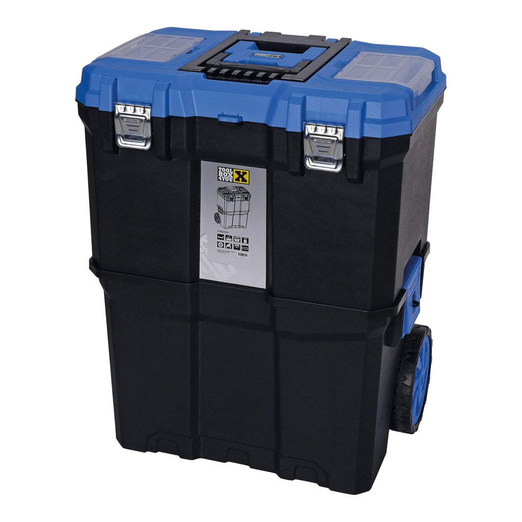 Mobiele gereedschapskist dubbel - Weldingshop