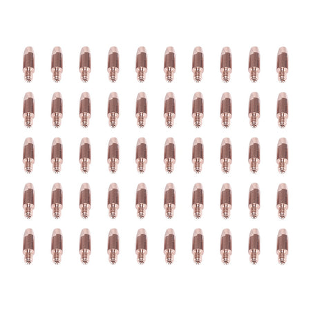 Contacttip voor aluminium M6 0,8mm 28mm 50 stuks - Weldingshop