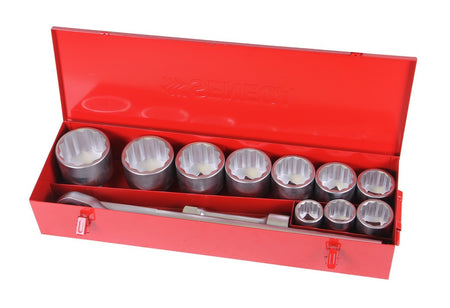 Doppendoos 1'' 12 kant 15 delig - Weldingshop