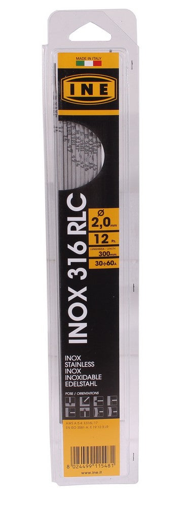 Laselektroden RVS 316RLC 2,0mm 300mm 12st - Weldingshop