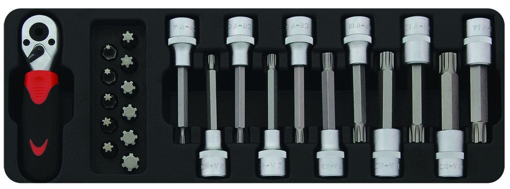 Ribe bitdoppen set 23 dlg - Weldingshop