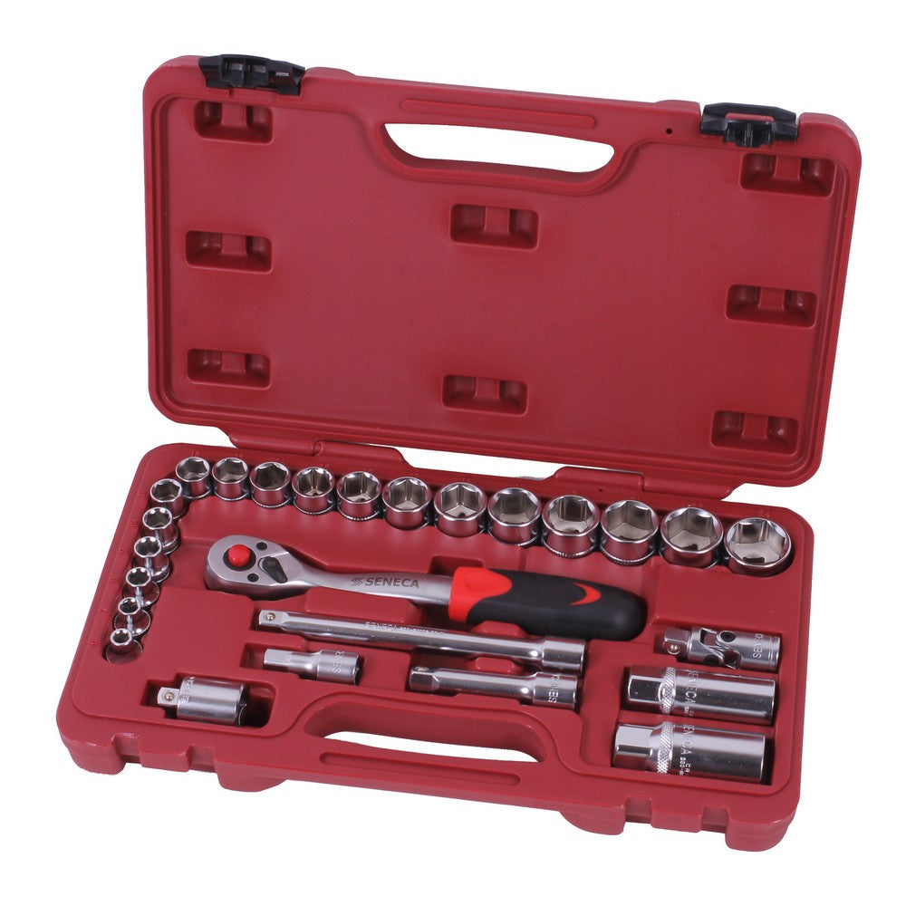 Doppendoos 3/8'' 26 delig - Weldingshop