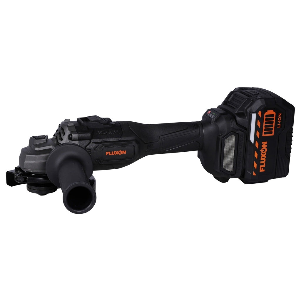 Haakse slijper 125mm 1x 8.0Ah accu + oplader - Weldingshop