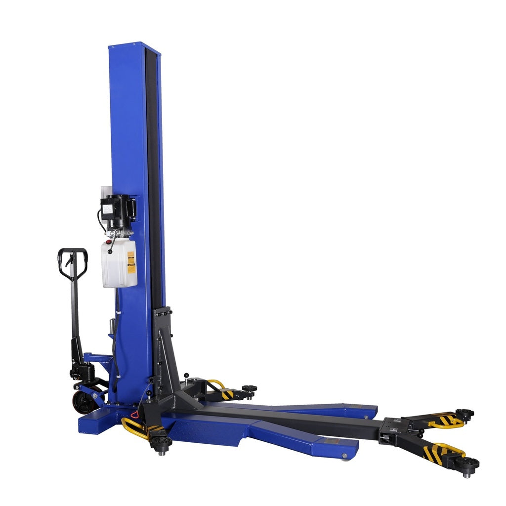 1 koloms hefbrug 2500kg mobiel - Weldingshop