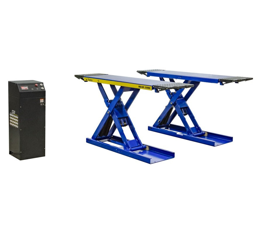 Bandenbrug master-slave 3200kg 400V - Weldingshop