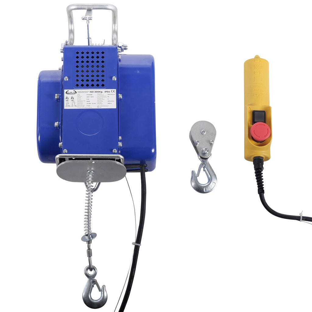 Mobiele elektrische lier 150 / 300 kg - Weldingshop