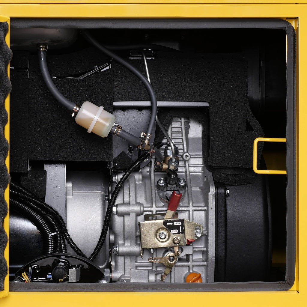 Dieselgenerator 8 kW geluidsgedempt - Weldingshop