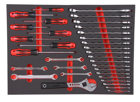 Gereedschapswagen 240 delig in foam - Weldingshop