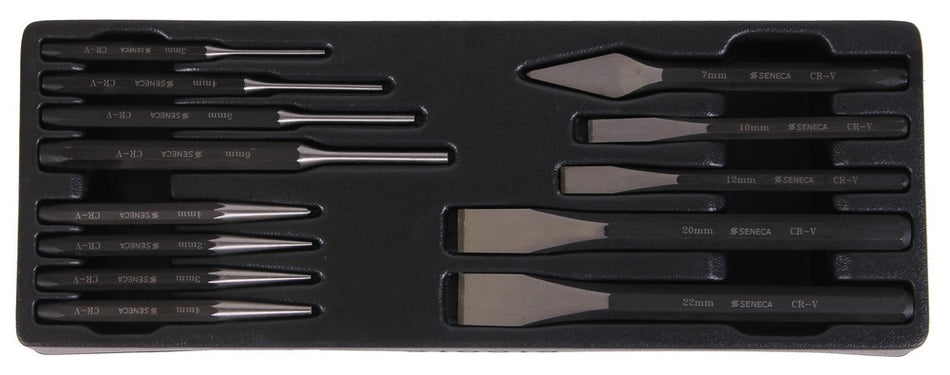 Beitel en drijver set 13 delig - Weldingshop