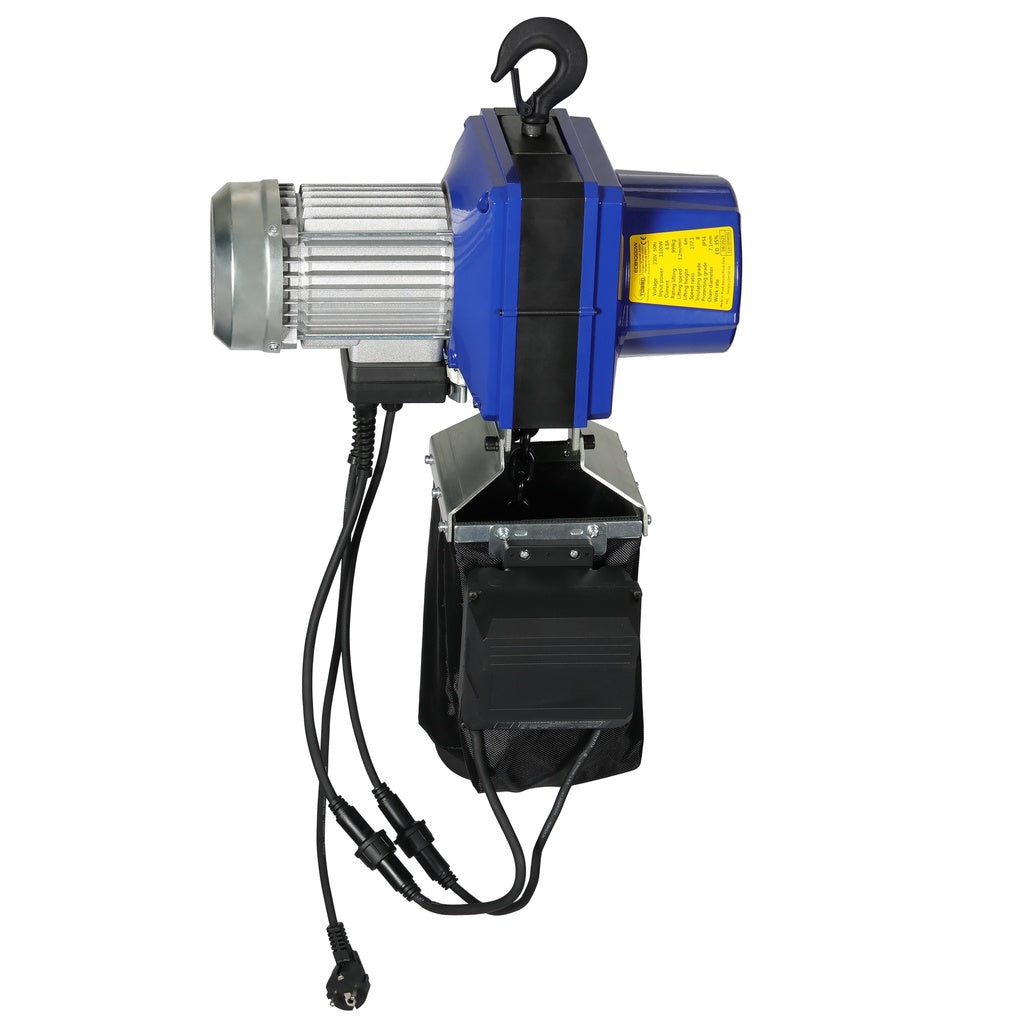 Torso elektrische kettingtakel 1000 kg met draadloze bediening - Weldingshop